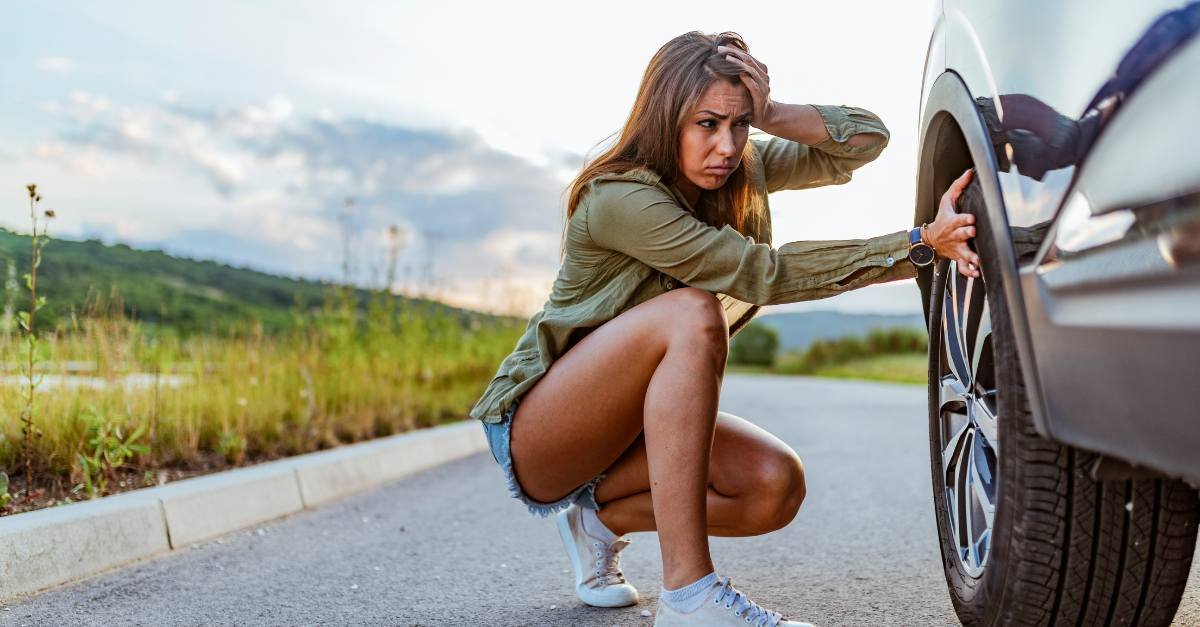 Reifen verliert luft, was tun? Freies Auto